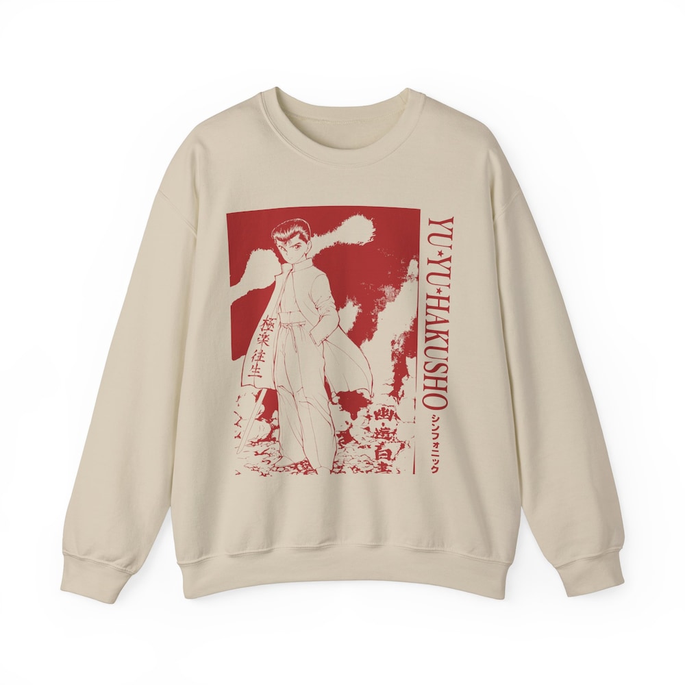 Retro Yu Yu Hakusho Fan Sweatshirt - YuYu Hakusho Merch