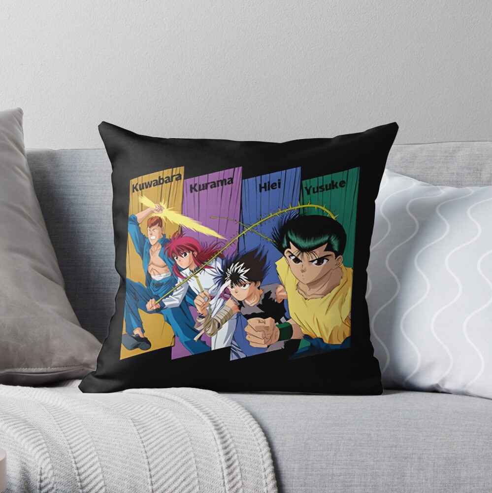 Yu Yu Hakusho Anime Cosplay Throw Pillow - YuYu Hakusho Merch