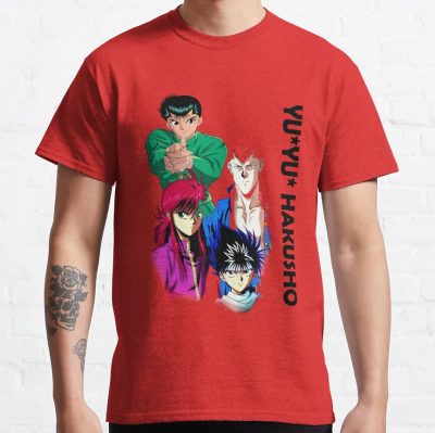 ssrcoclassic teemensdd21218219e99865front altsquare product1000x1000.u1 12 - YuYu Hakusho Merch