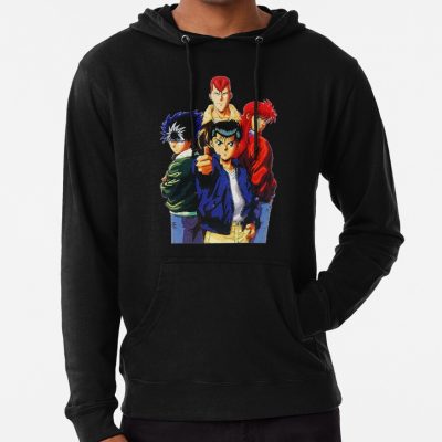 ssrcolightweight hoodiemens10101001c5ca27c6frontsquare productx1000 bgf8f8f8 17 - YuYu Hakusho Merch