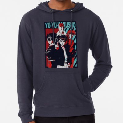 ssrcolightweight hoodiemens322e3f696a94a5d4frontsquare productx1000 bgf8f8f8 12 - YuYu Hakusho Merch