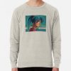 ssrcolightweight sweatshirtmensoatmeal heatherfrontsquare productx1000 bgf8f8f8 6 - YuYu Hakusho Merch