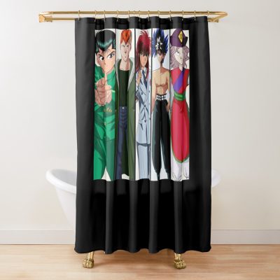 urshower curtain closedsquare1000x1000.1 31 - YuYu Hakusho Merch