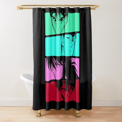 urshower curtain closedsquare1000x1000.1 33 - YuYu Hakusho Merch