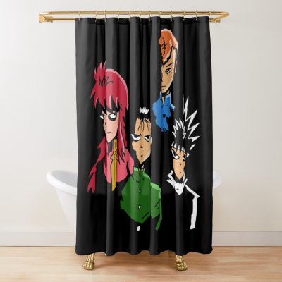 urshower curtain closedsquare1000x1000.1 35 - YuYu Hakusho Merch