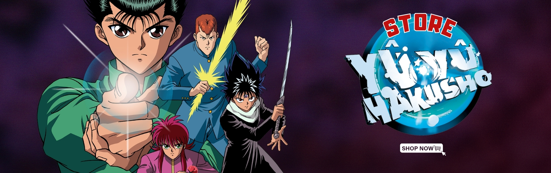 Yuyu Nakusho Store Banner - YuYu Hakusho Store