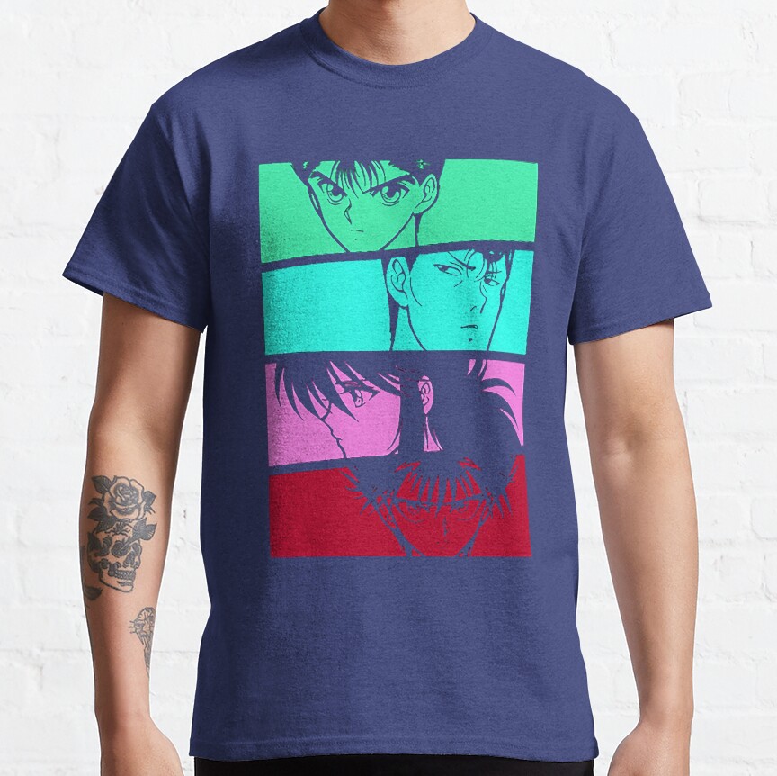 ssrcoclassic teemens353d774d8b4ffd91front altsquare product1000x1000.u1 16 - YuYu Hakusho Store