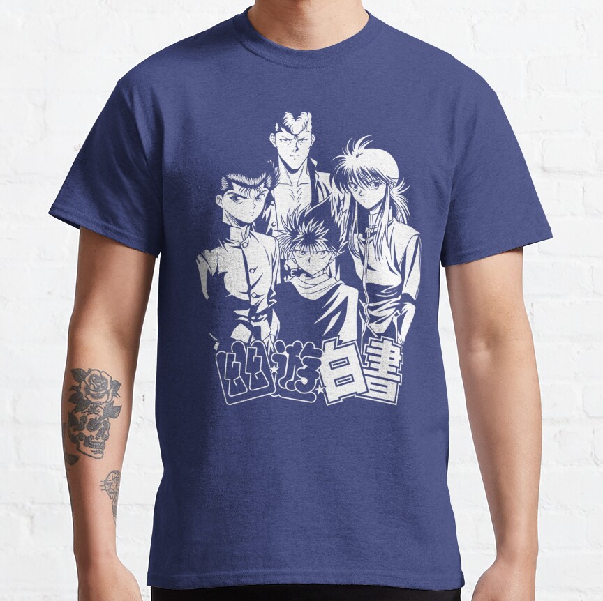 ssrcoclassic teemens353d774d8b4ffd91front altsquare product1000x1000.u1 22 - YuYu Hakusho Store