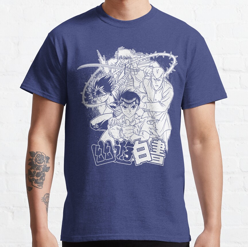 ssrcoclassic teemens353d774d8b4ffd91front altsquare product1000x1000.u1 27 - YuYu Hakusho Store