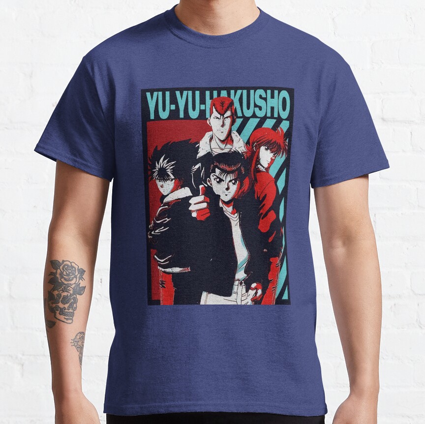 ssrcoclassic teemens353d774d8b4ffd91front altsquare product1000x1000.u1 5 - YuYu Hakusho Store