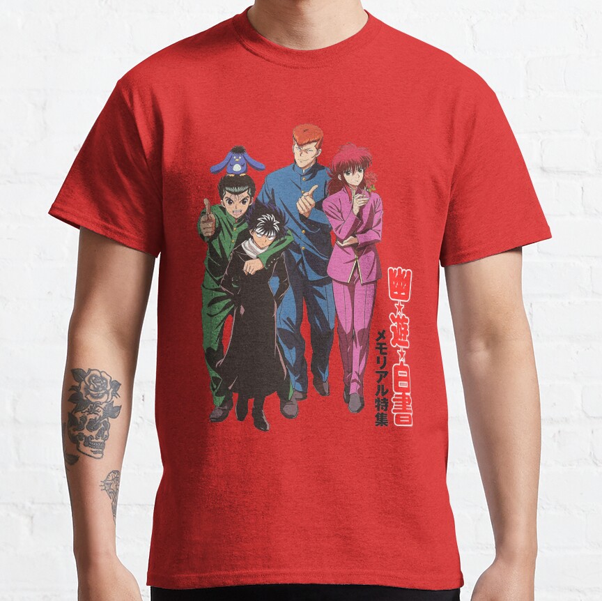 ssrcoclassic teemensdd21218219e99865front altsquare product1000x1000.u1 10 - YuYu Hakusho Store