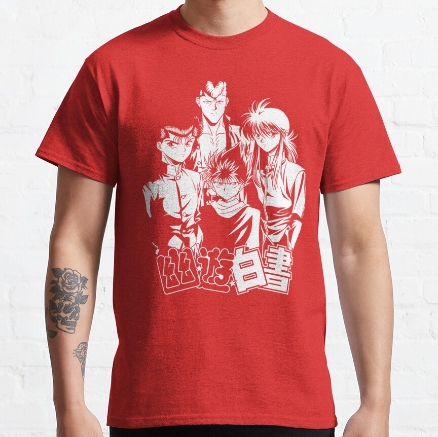 ssrcoclassic teemensdd21218219e99865front altsquare product1000x1000.u1 22 - YuYu Hakusho Store