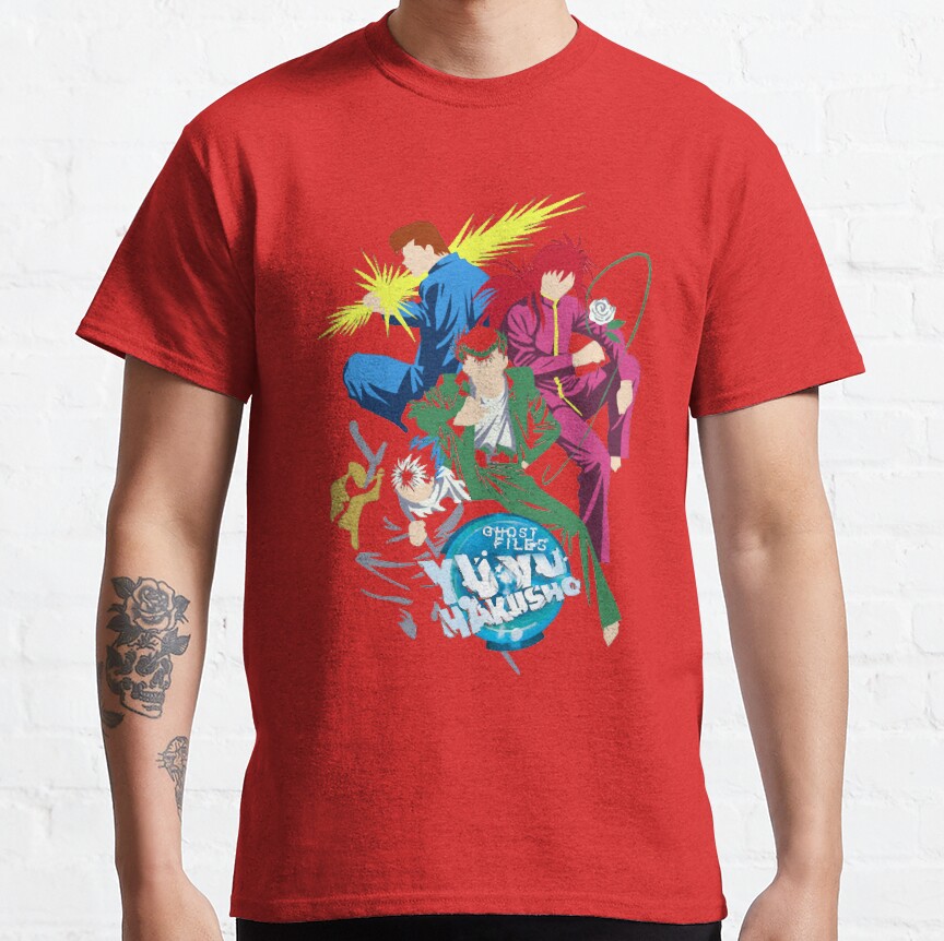 ssrcoclassic teemensdd21218219e99865front altsquare product1000x1000.u1 33 - YuYu Hakusho Store