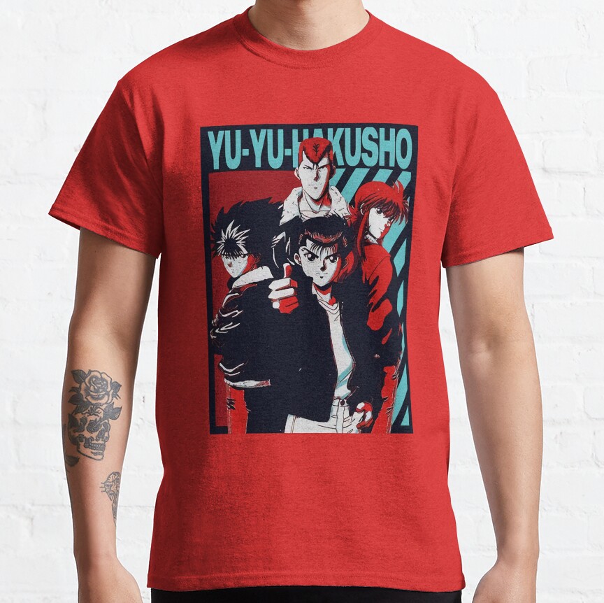 ssrcoclassic teemensdd21218219e99865front altsquare product1000x1000.u1 5 - YuYu Hakusho Store