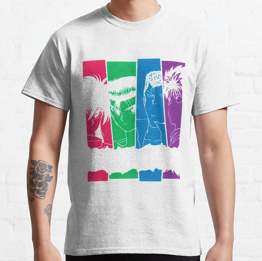 ssrcoclassic teemensfafafaca443f4786front altsquare product1000x1000.u1 1 - YuYu Hakusho Store