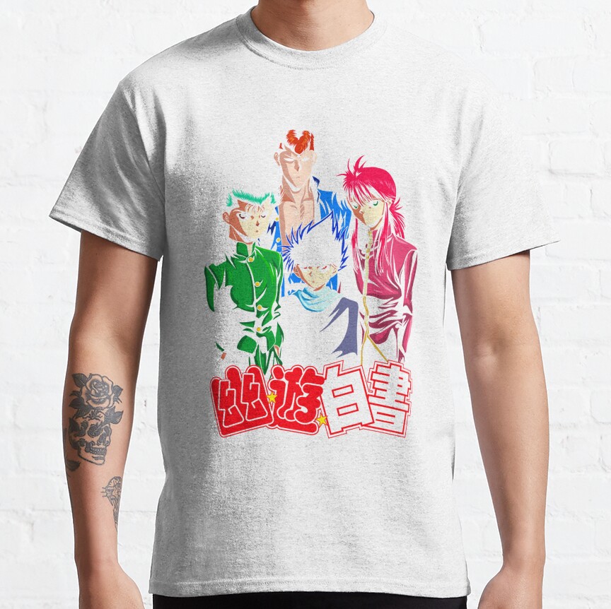 ssrcoclassic teemensfafafaca443f4786front altsquare product1000x1000.u1 31 - YuYu Hakusho Store