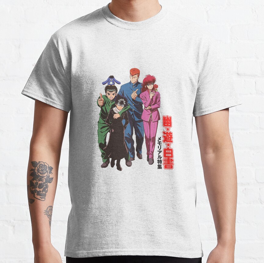 ssrcoclassic teemensfafafaca443f4786front altsquare product1000x1000.u1 32 - YuYu Hakusho Store