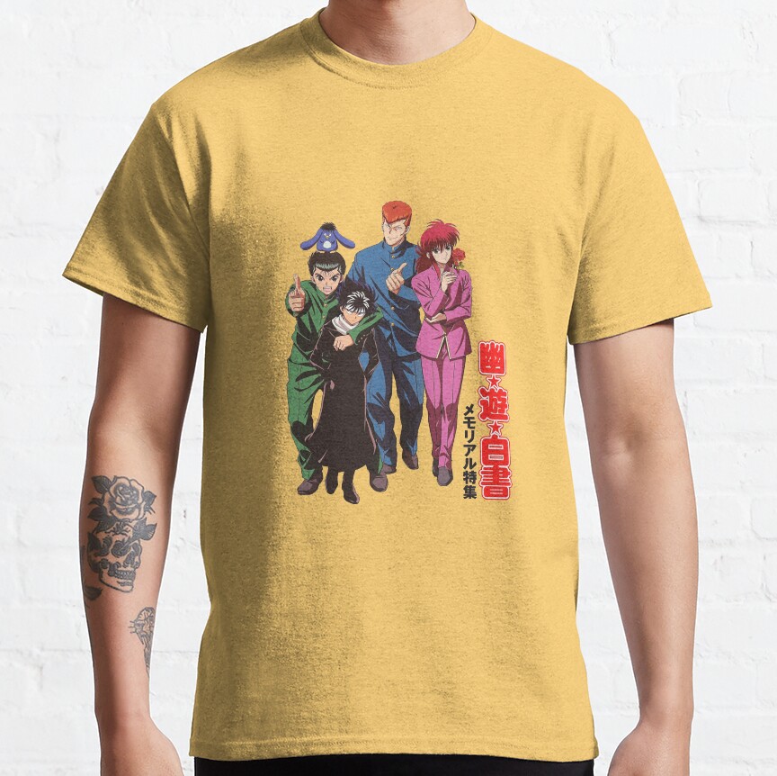 ssrcoclassic teemensffcf6eda6eb664a1front altsquare product1000x1000.u1 32 - YuYu Hakusho Store