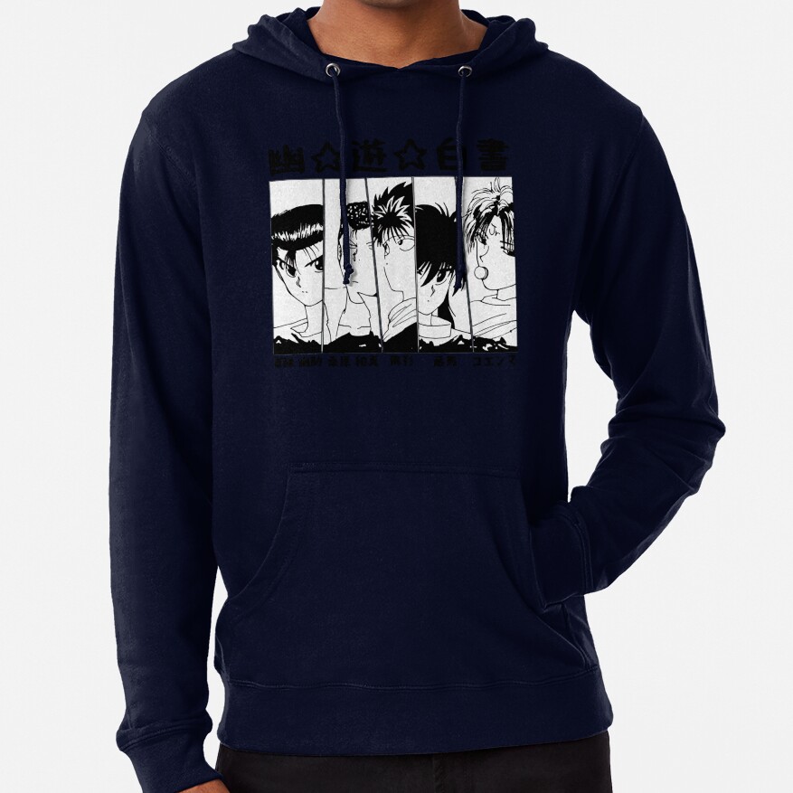 ssrcolightweight hoodiemens05081f66c8590f4efrontsquare productx1000 bgf8f8f8 9 - YuYu Hakusho Store