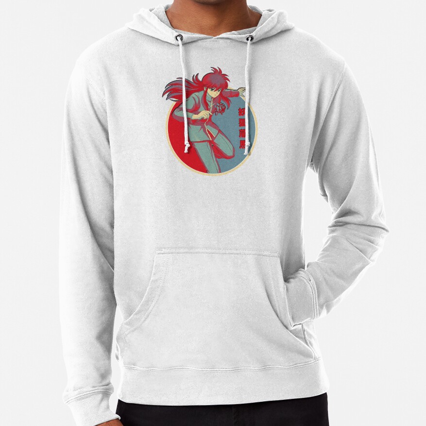 ssrcolightweight hoodiemensfafafaca443f4786frontsquare productx1000 bgf8f8f8 1 - YuYu Hakusho Store