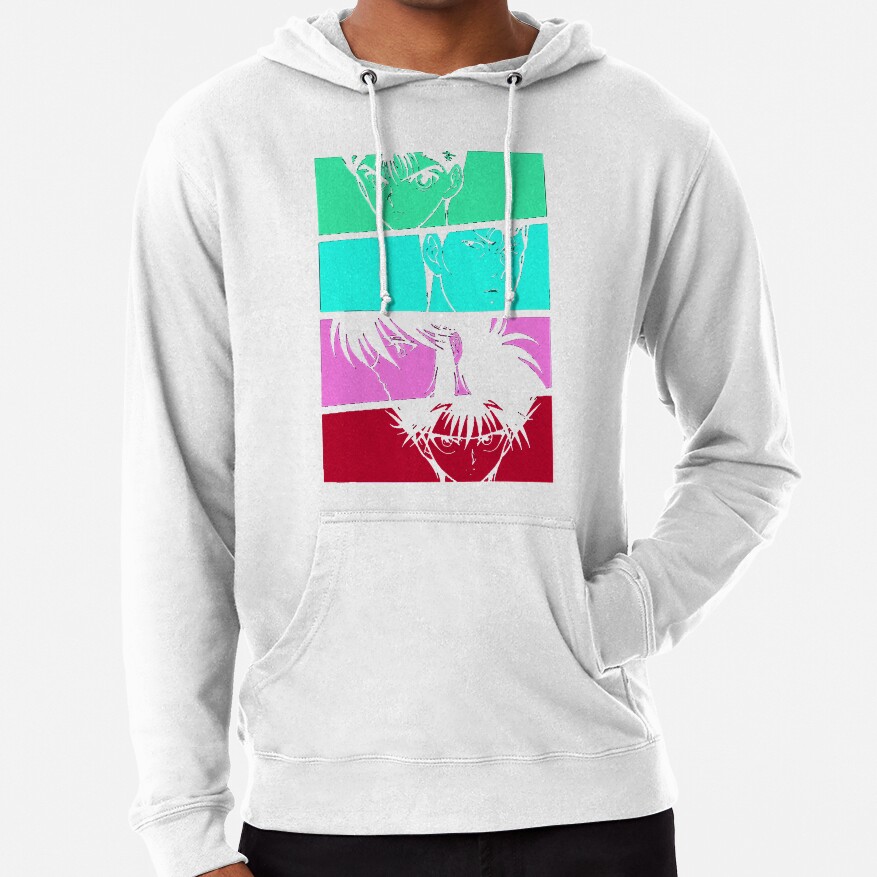 ssrcolightweight hoodiemensfafafaca443f4786frontsquare productx1000 bgf8f8f8 29 - YuYu Hakusho Store