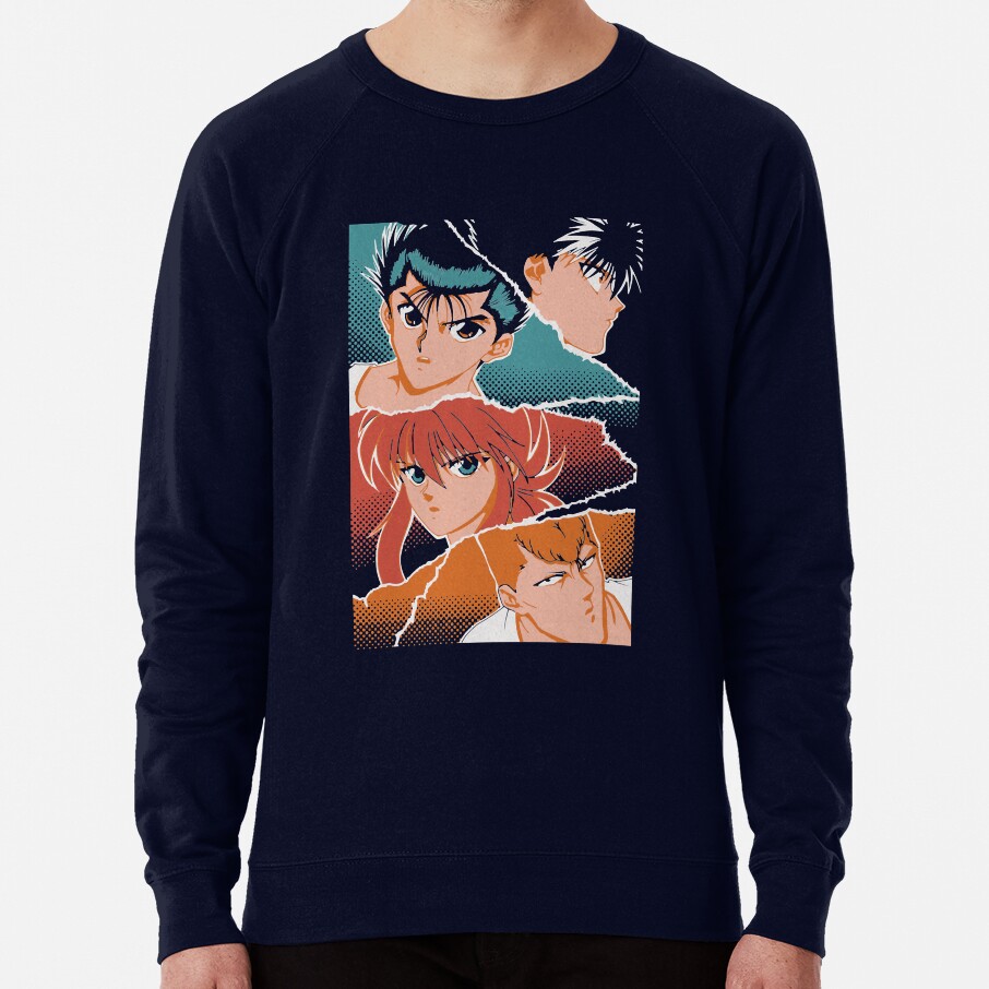 ssrcolightweight sweatshirtmens05081f66c8590f4efrontsquare productx1000 bgf8f8f8 1 - YuYu Hakusho Store