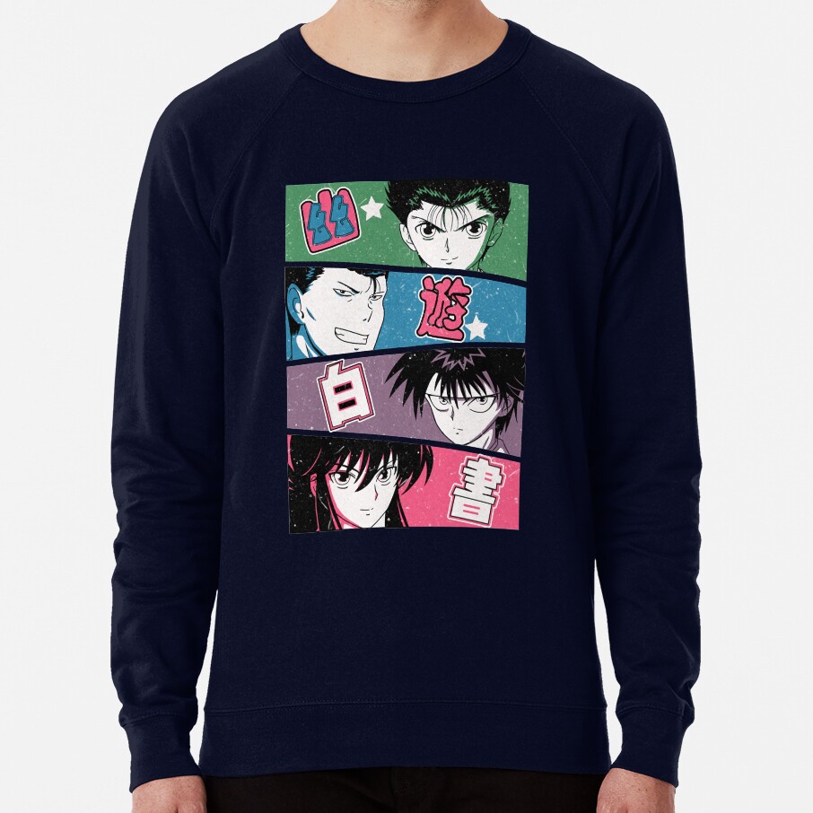 ssrcolightweight sweatshirtmens05081f66c8590f4efrontsquare productx1000 bgf8f8f8 17 - YuYu Hakusho Store