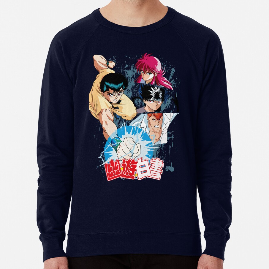 ssrcolightweight sweatshirtmens05081f66c8590f4efrontsquare productx1000 bgf8f8f8 33 - YuYu Hakusho Store