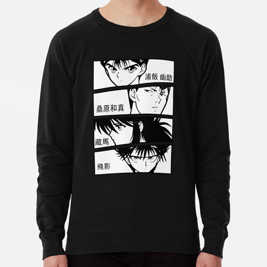 ssrcolightweight sweatshirtmens10101001c5ca27c6frontsquare productx1000 bgf8f8f8 9 - YuYu Hakusho Store