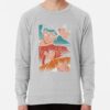ssrcolightweight sweatshirtmensheather greyfrontsquare productx1000 bgf8f8f8 1 - YuYu Hakusho Store