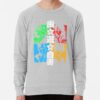 ssrcolightweight sweatshirtmensheather greyfrontsquare productx1000 bgf8f8f8 2 - YuYu Hakusho Store