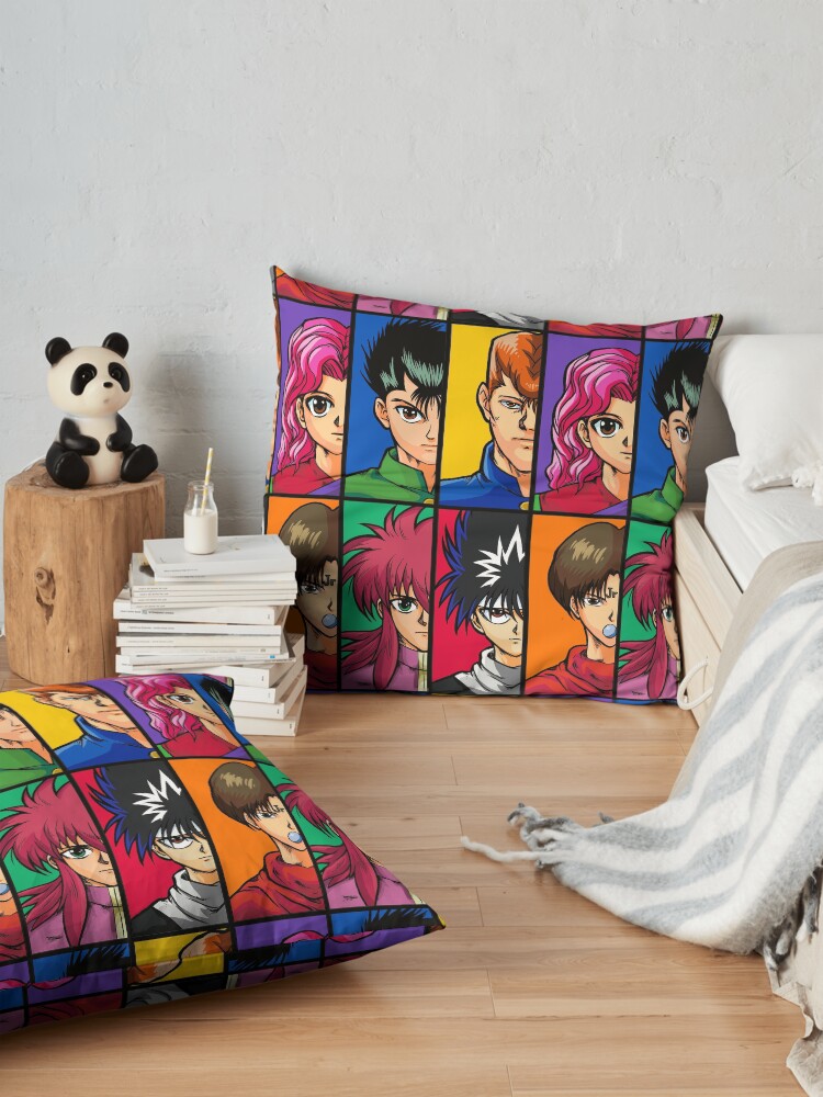 throwpillowsecondary 36x361000x1000 bgf8f8f8 27 - YuYu Hakusho Store