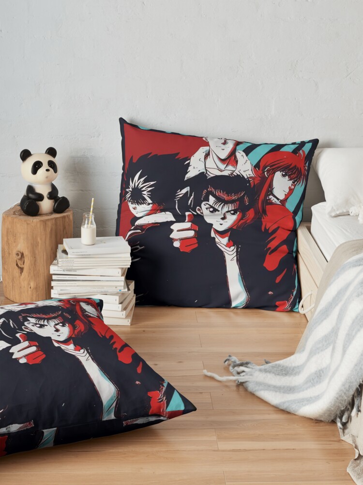 throwpillowsecondary 36x361000x1000 bgf8f8f8 4 - YuYu Hakusho Store