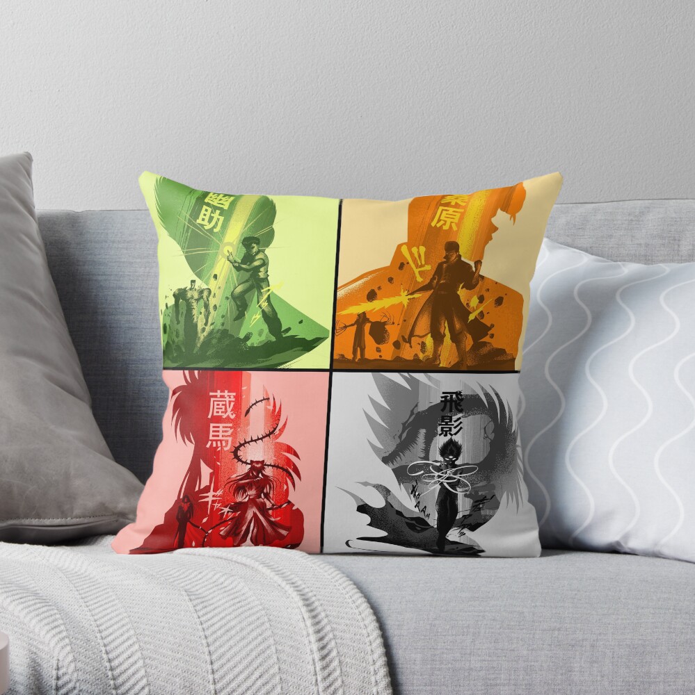 throwpillowsmall1000x bgf8f8f8 c020010001000 - YuYu Hakusho Store