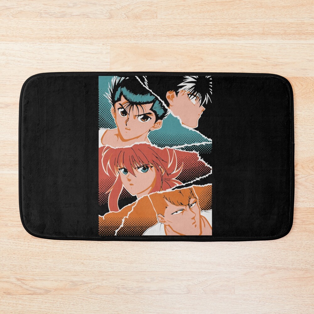 urbathmat flatlay largesquare1000x1000.1u5 17 - YuYu Hakusho Store