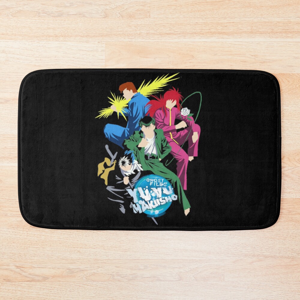 urbathmat flatlay largesquare1000x1000.1u5 3 - YuYu Hakusho Store