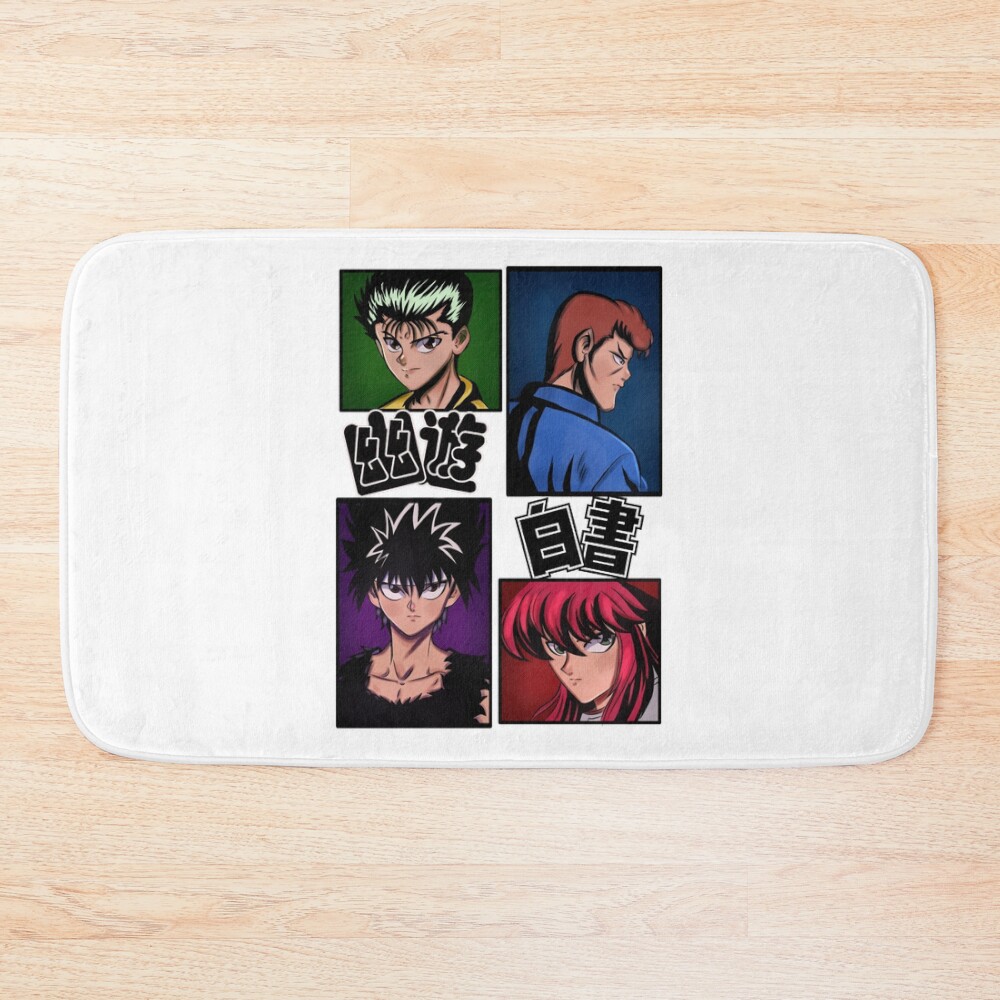 urbathmat flatlay largesquare1000x1000.1u5 5 - YuYu Hakusho Store