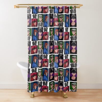 urshower curtain closedsquare1000x1000.1 13 - YuYu Hakusho Store