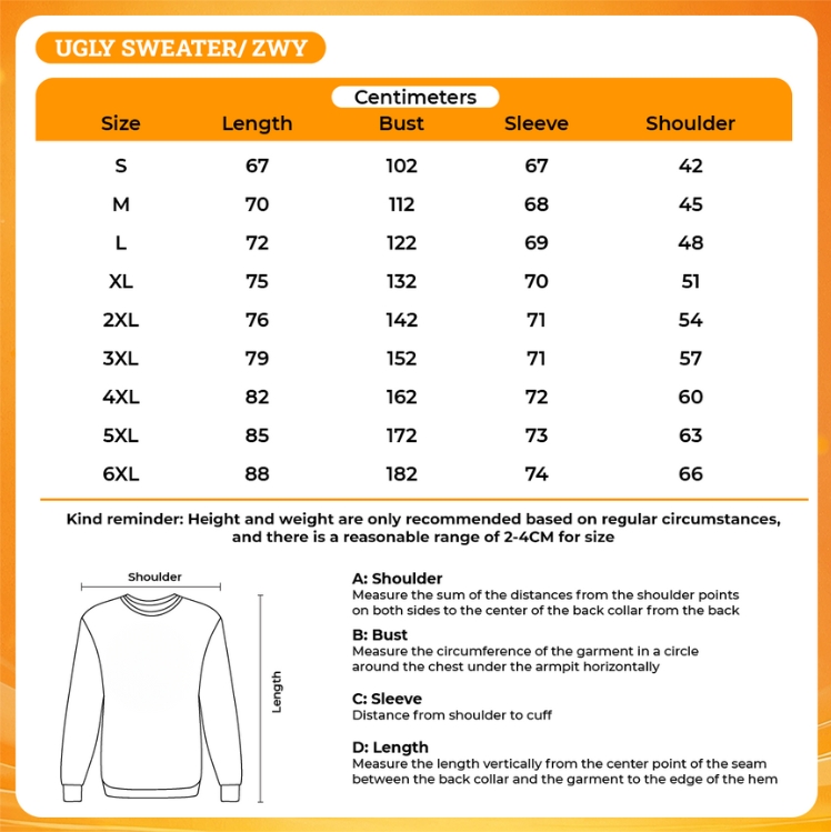 3D UGLY SWEATER - YuYu Hakusho Store