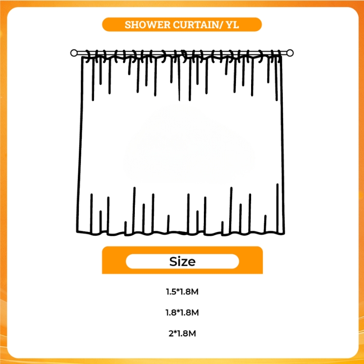 3D shower curtain - YuYu Hakusho Store