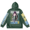 yusuke Flat Hoodie back 1 - YuYu Hakusho Store