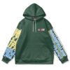 yusuke Flat Hoodie front 1 - YuYu Hakusho Store