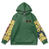 yusuke Flat Hoodie front 2 - YuYu Hakusho Store