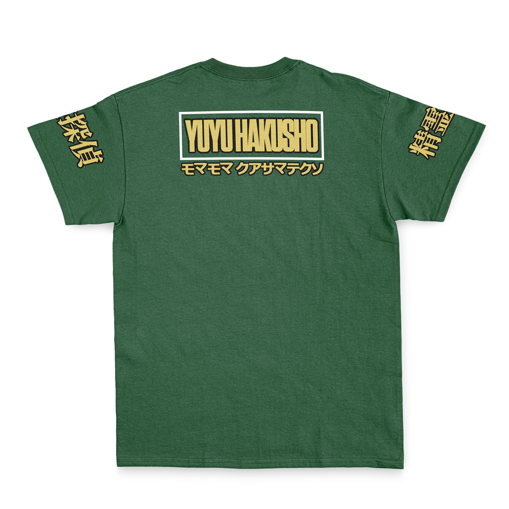 yusuke Streetwear T Shirt Back 3 - YuYu Hakusho Store