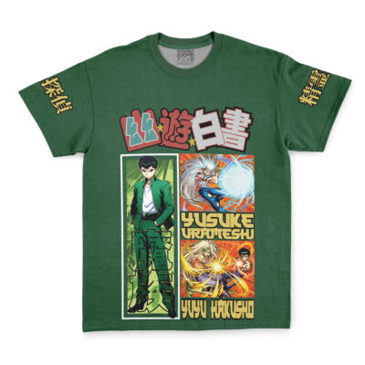 yusuke shirt front 2 - YuYu Hakusho Store