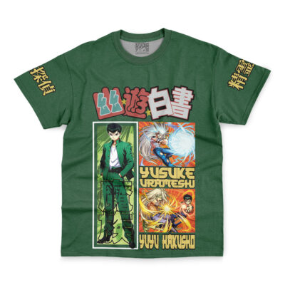 yusuke shirt wrinkly 2 - YuYu Hakusho Store